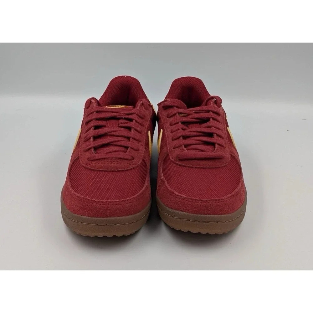 *NEW* Kids Size 4Y Nike Field General 82 GS Gym Red Team Gold Shoes IF0465-602‎